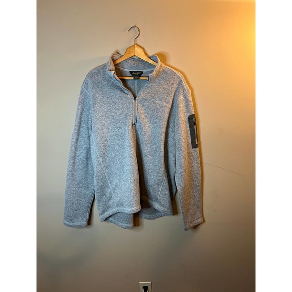 Eddie Bauer Quarter Zip Pullover Sweater - Mens XXL‎ - Picture 1 of 7